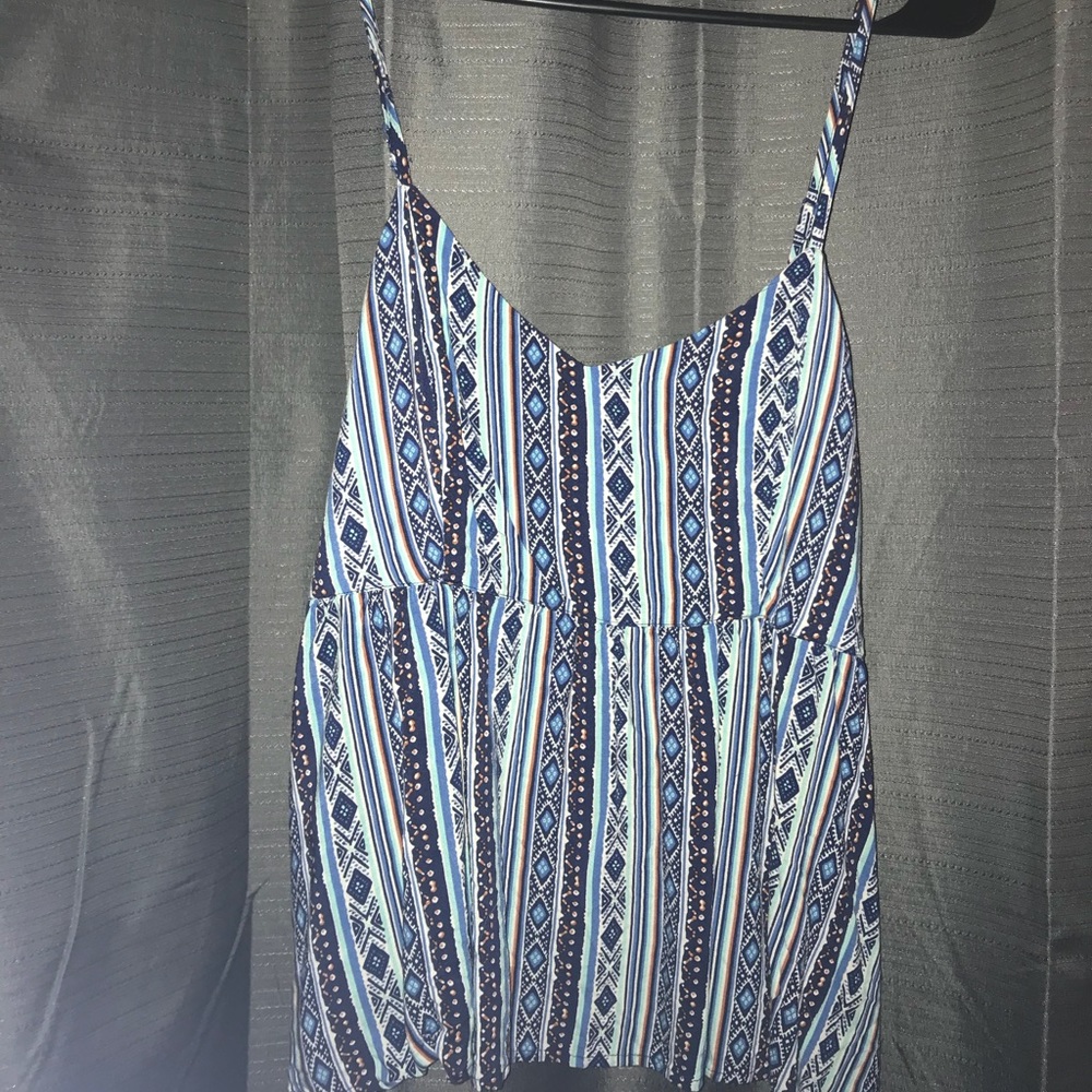 Aztec tank with adjustable straps